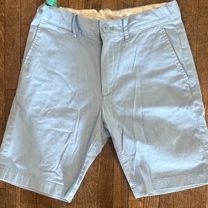 Crewcuts Light Blue Kids Flat Front Shorts